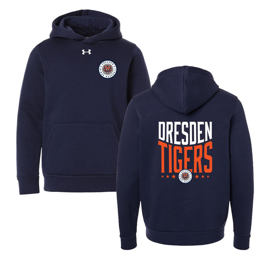 Dresden Minor Baseball Youth Under Armour Fleece Hooded Sweatshir