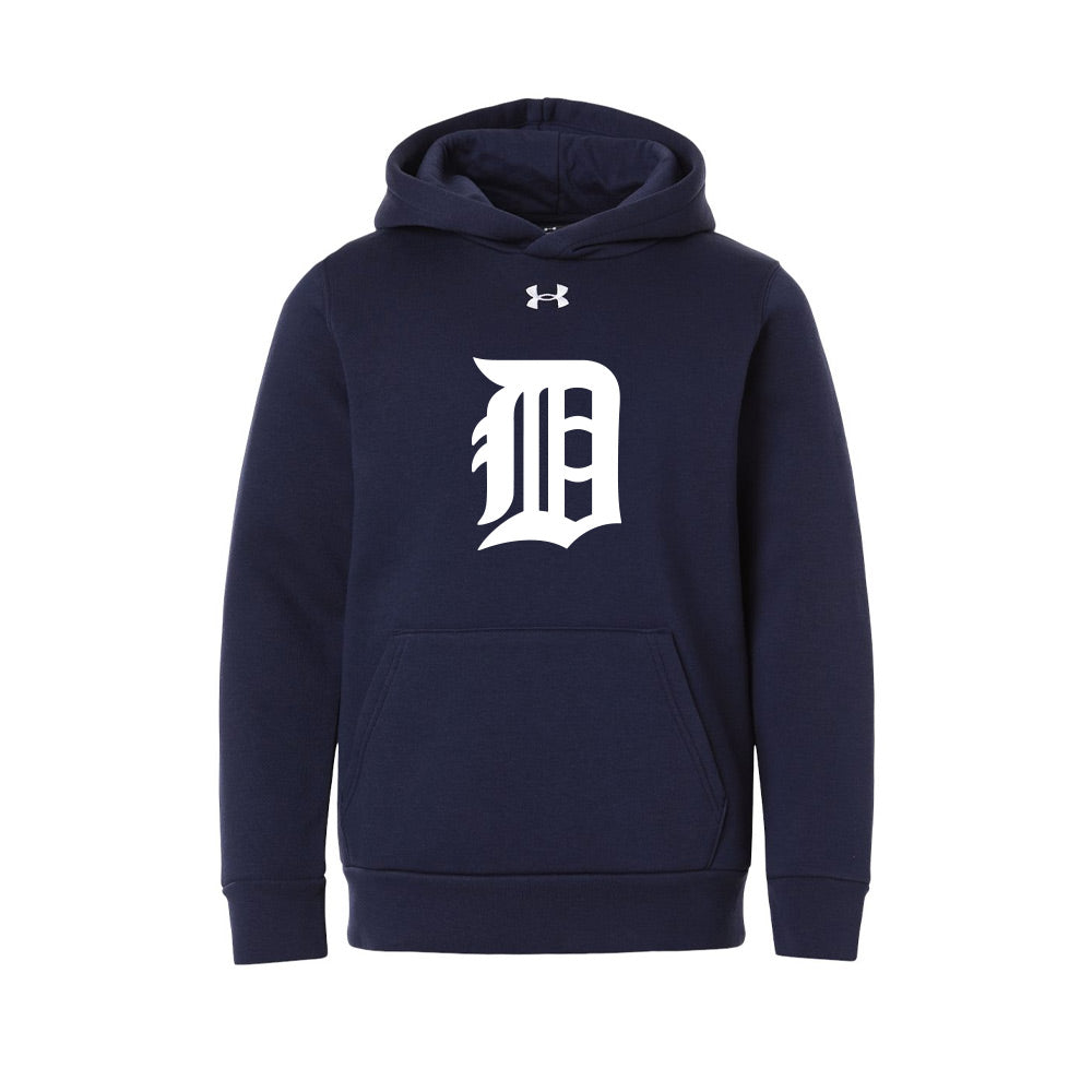 Dresden Minor Baseball Youth Under Armour Fleece Hooded Sweatshirt