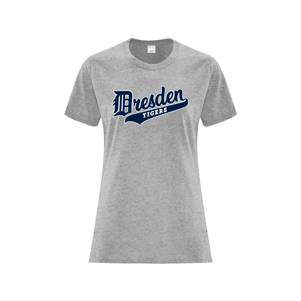 Dresden Minor Baseball Ladies' Cotton T-Shirt