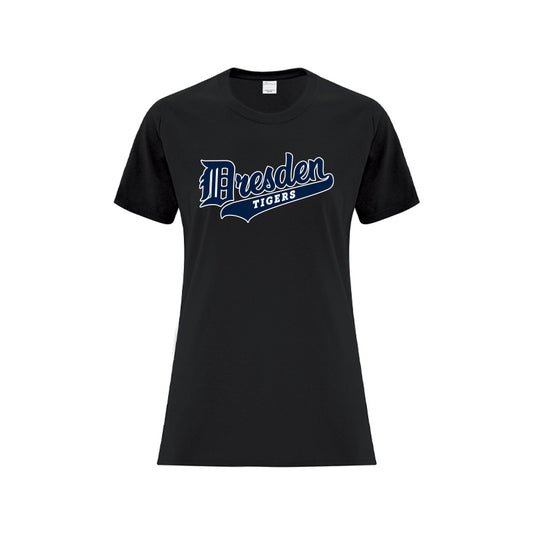Dresden Minor Baseball Ladies' Cotton T-Shirt