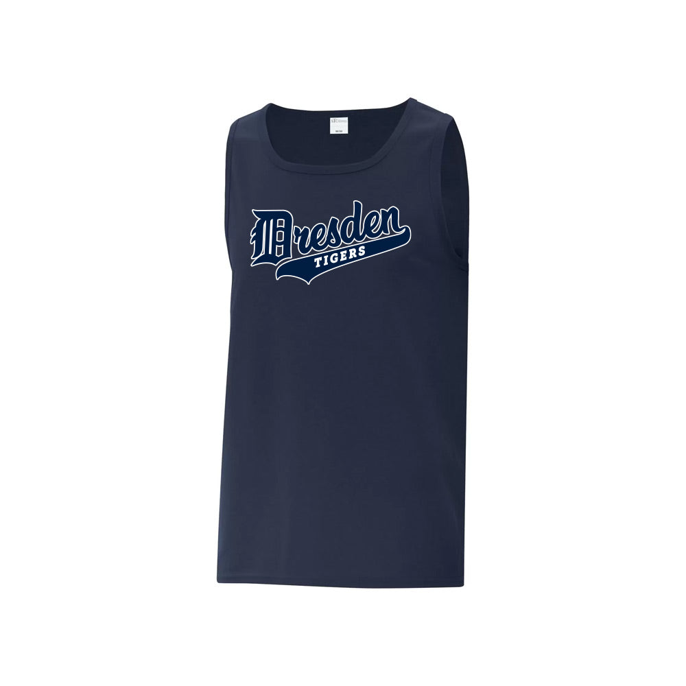 Dresden Minor Baseball Adult Cotton Tank Top