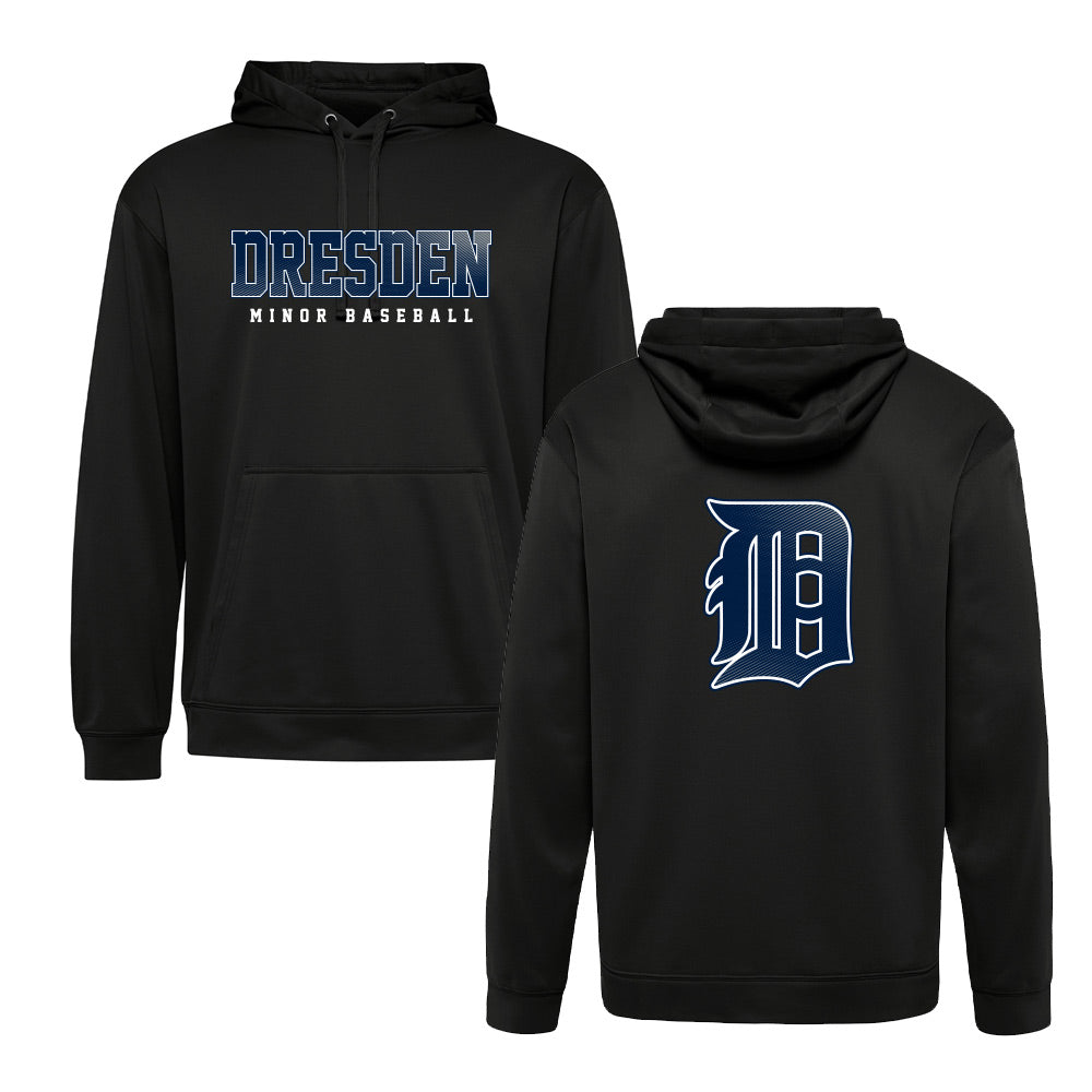 Dresden Minor Baseball Adult Performance Hoodie
