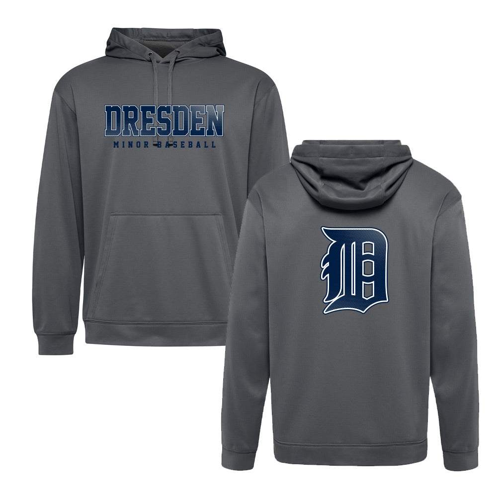 Dresden Minor Baseball Adult Performance Hoodie