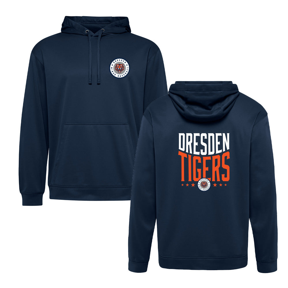 Dresden Minor Baseball Adult Performance Hoodie