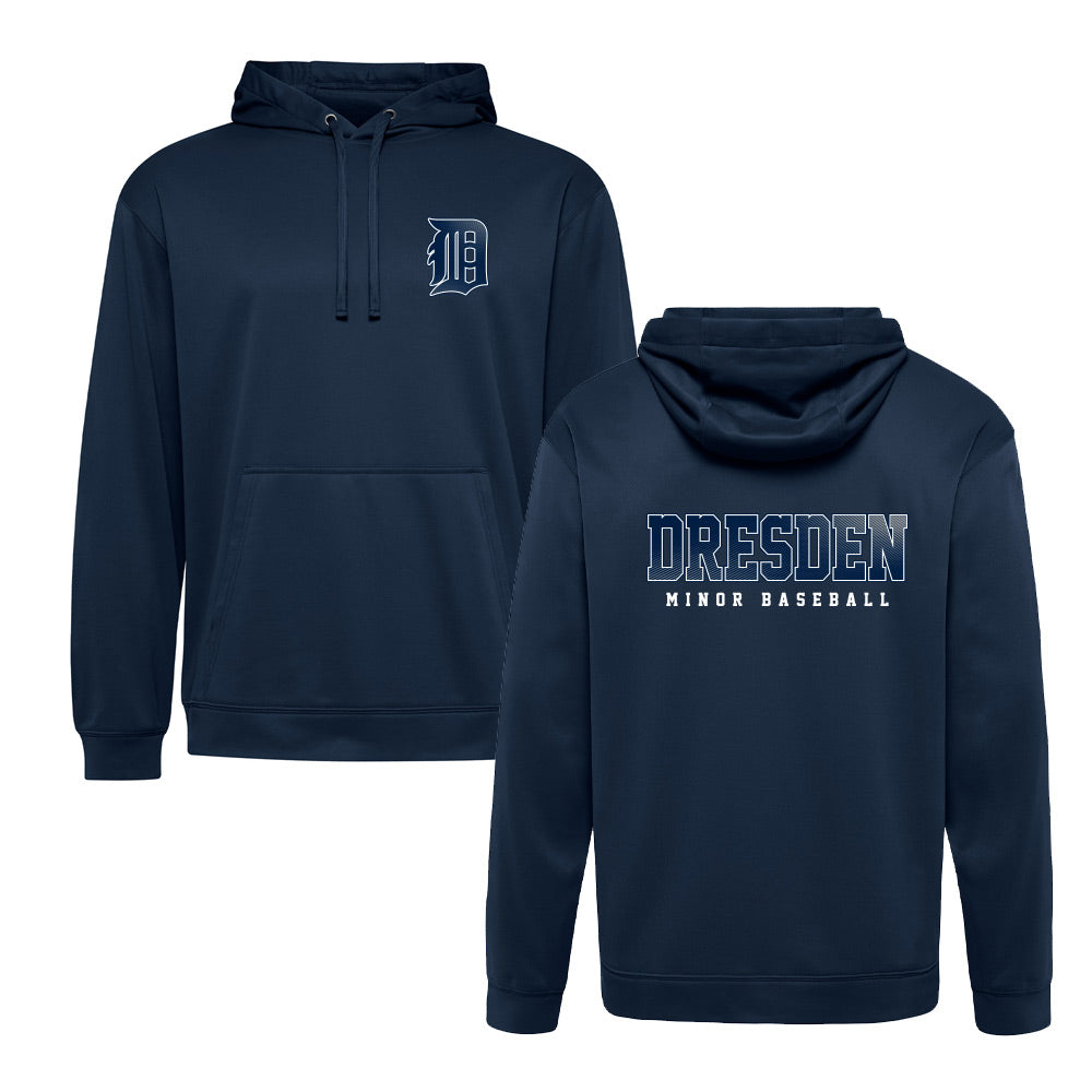 Dresden Minor Baseball Adult Performance Hoodie