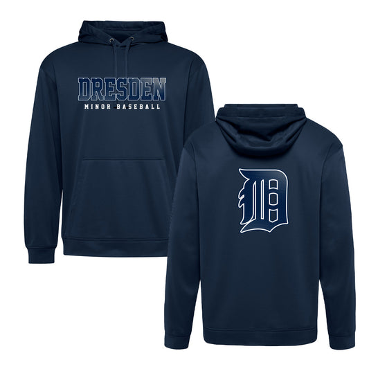 Dresden Minor Baseball Adult Performance Hoodie