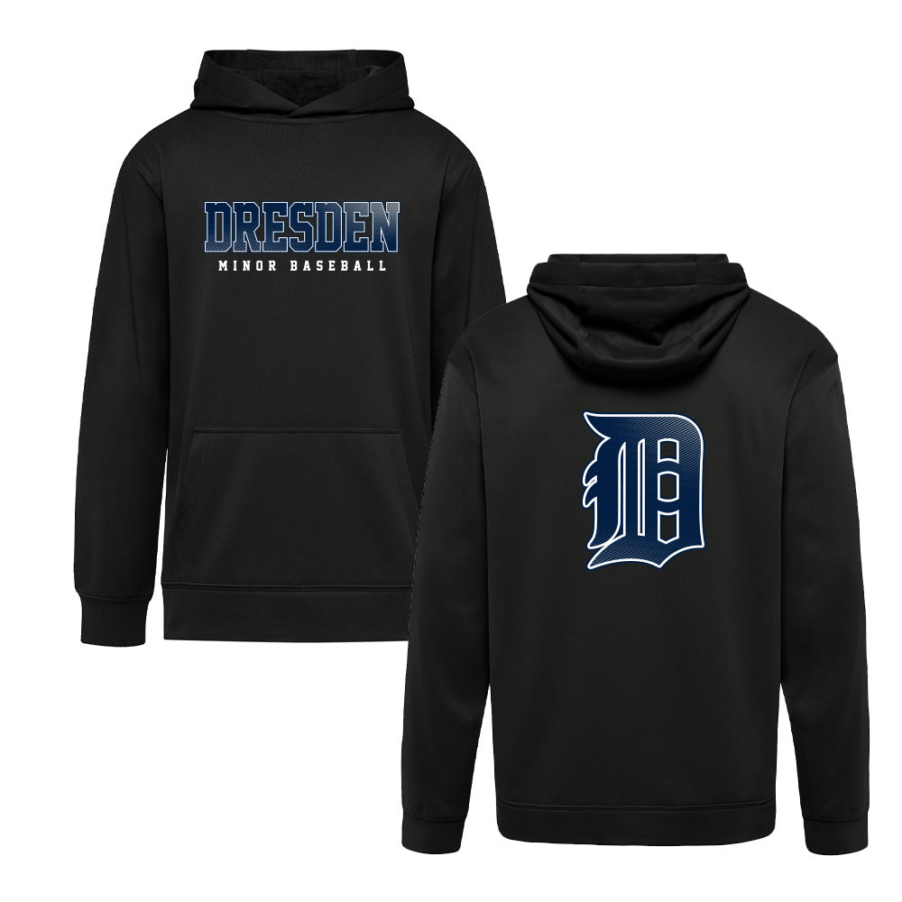 Dresden Minor Baseball Youth Performance Hoodie