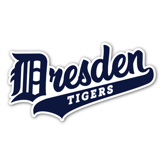 Dresden Minor Baseball 5" Vinyl Sticker