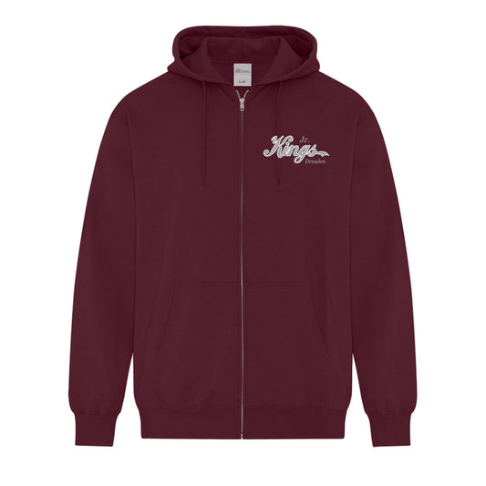 Dresden Minor Hockey Adult Fleece Full Zip Hooded Sweatshirt