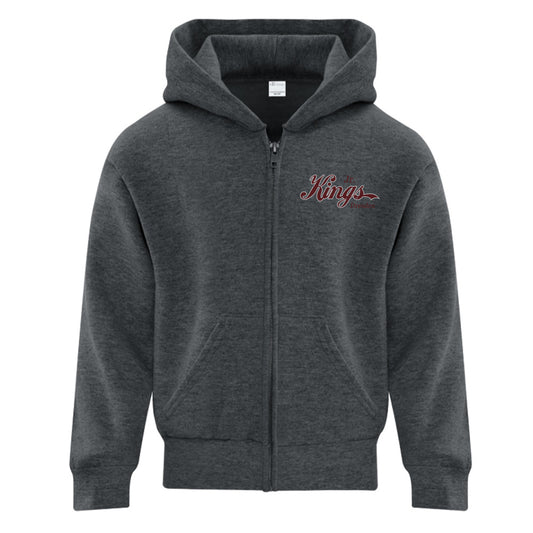 Dresden Minor Hockey Youth Fleece Full Zip Hooded Sweatshirt