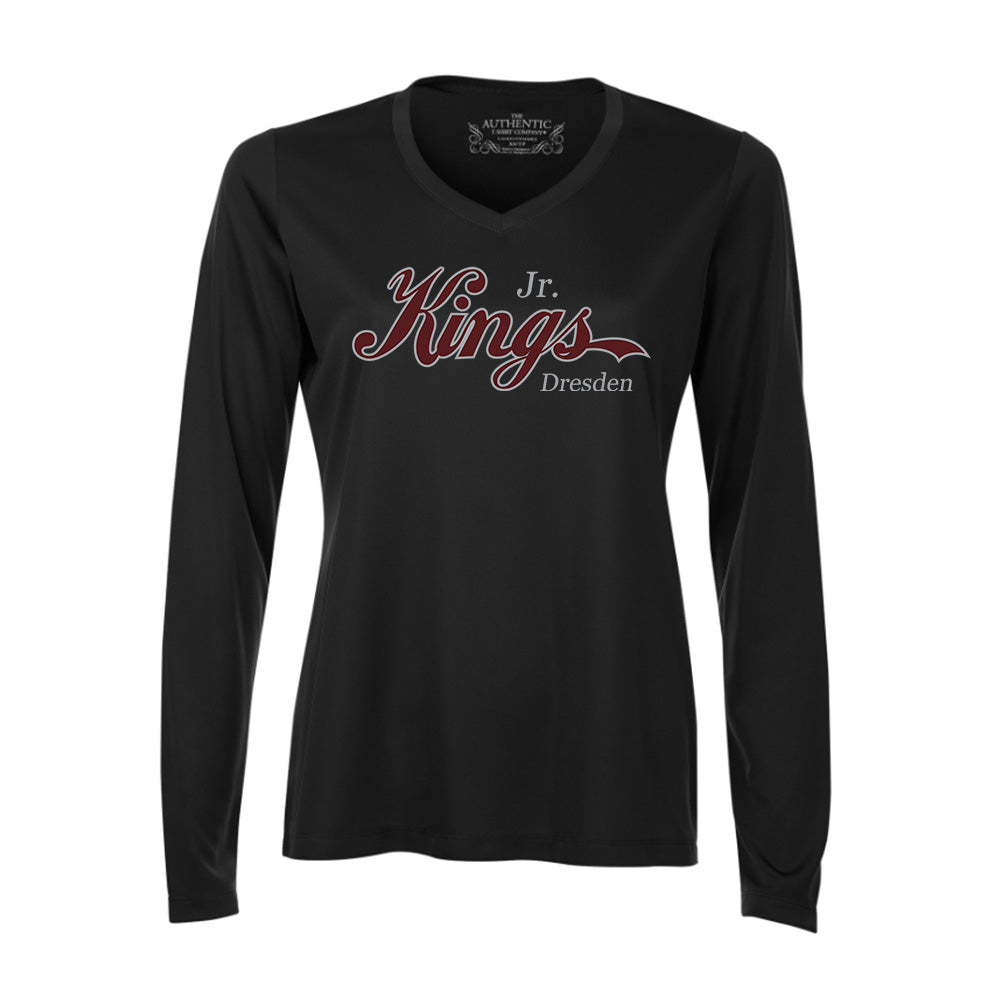 Dresden Minor Hockey Ladies' Pro Team Long Sleeve V-Neck