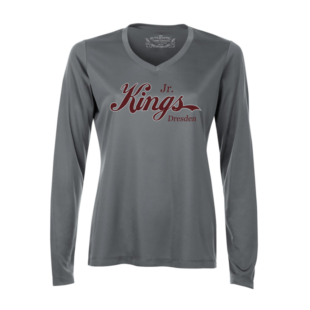 Dresden Minor Hockey Ladies' Pro Team Long Sleeve V-Neck