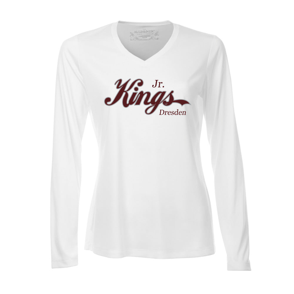 Dresden Minor Hockey Ladies' Pro Team Long Sleeve V-Neck