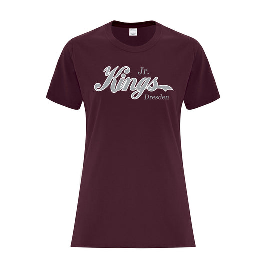 Dresden Minor Hockey Ladies' Cotton T-Shirt