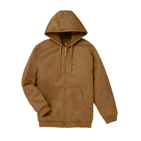 HARRITON CLIMABLOC HEAVYWEIGHT HOODED FULL-ZIP JACKET
