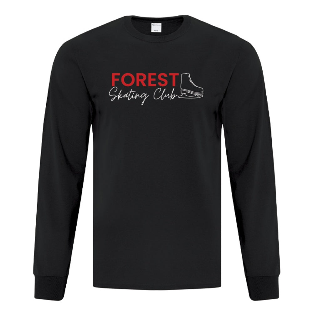 Forest Skating Club Youth Everyday Cotton Long Sleeve T-Shirt