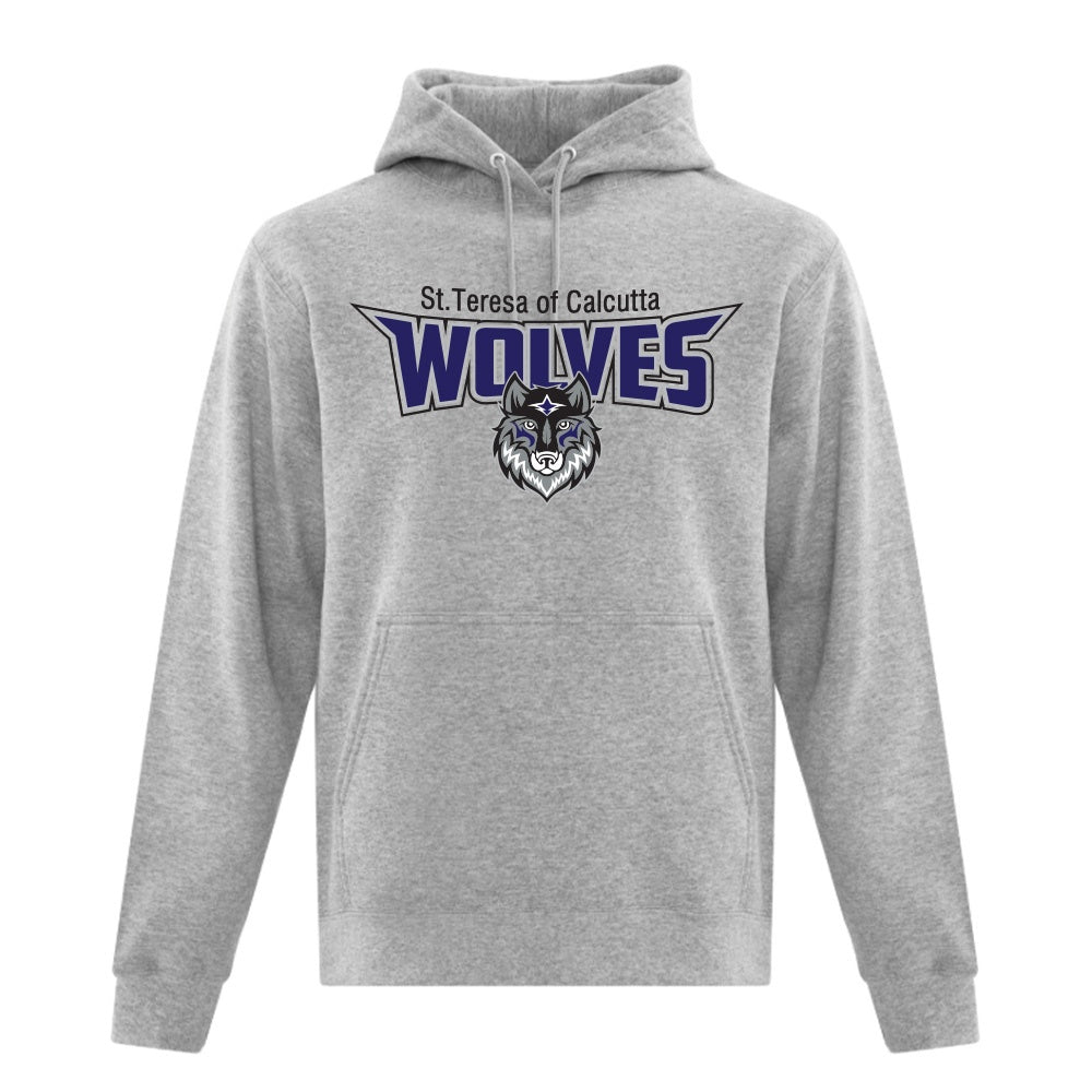 St. Teresa of Calcutta Adult Fleece Hooded Sweatshirt