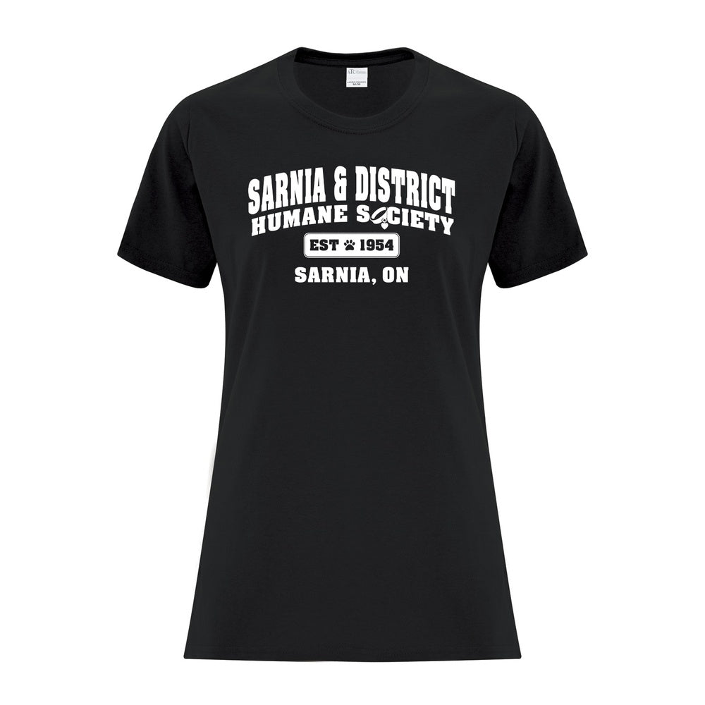 Sarnia Humane Society Ladies' Everyday Cotton T-Shirt