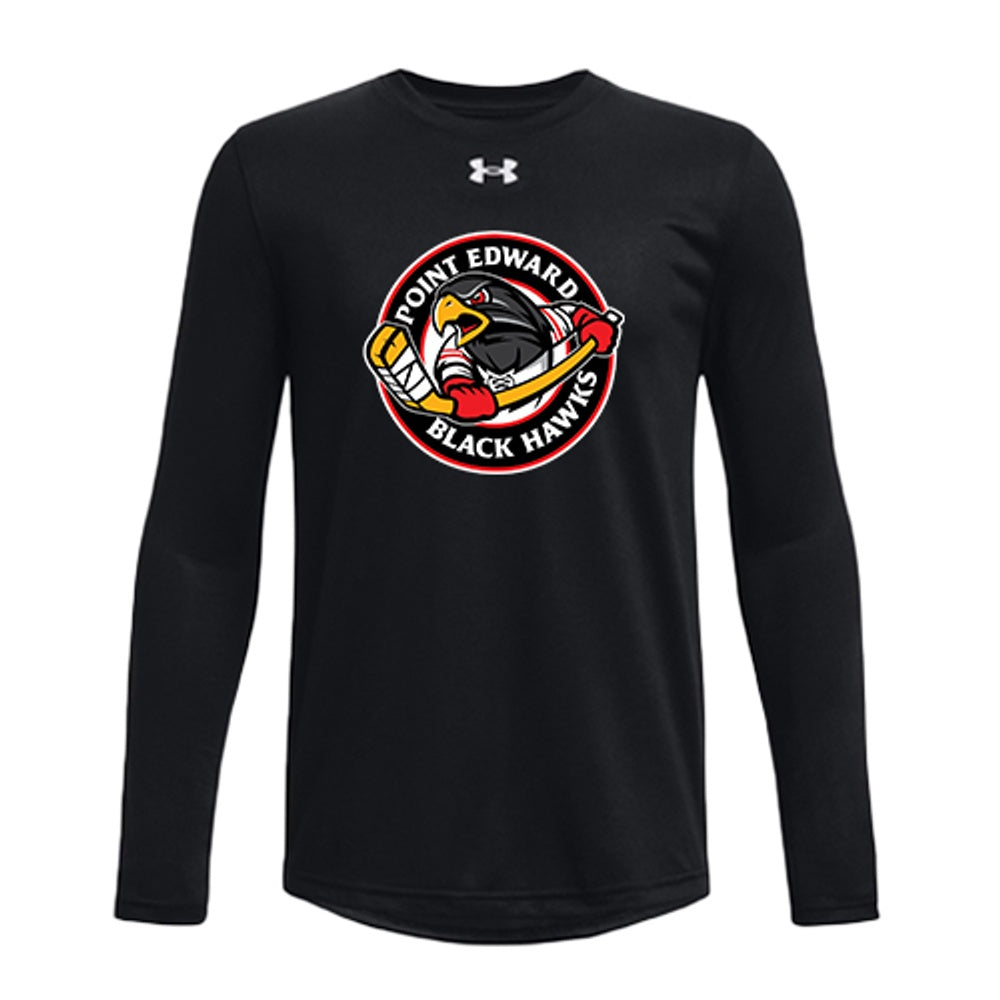 PEMAA Youth Under Armour Tech™ Team Long Sleeve T-Shirt