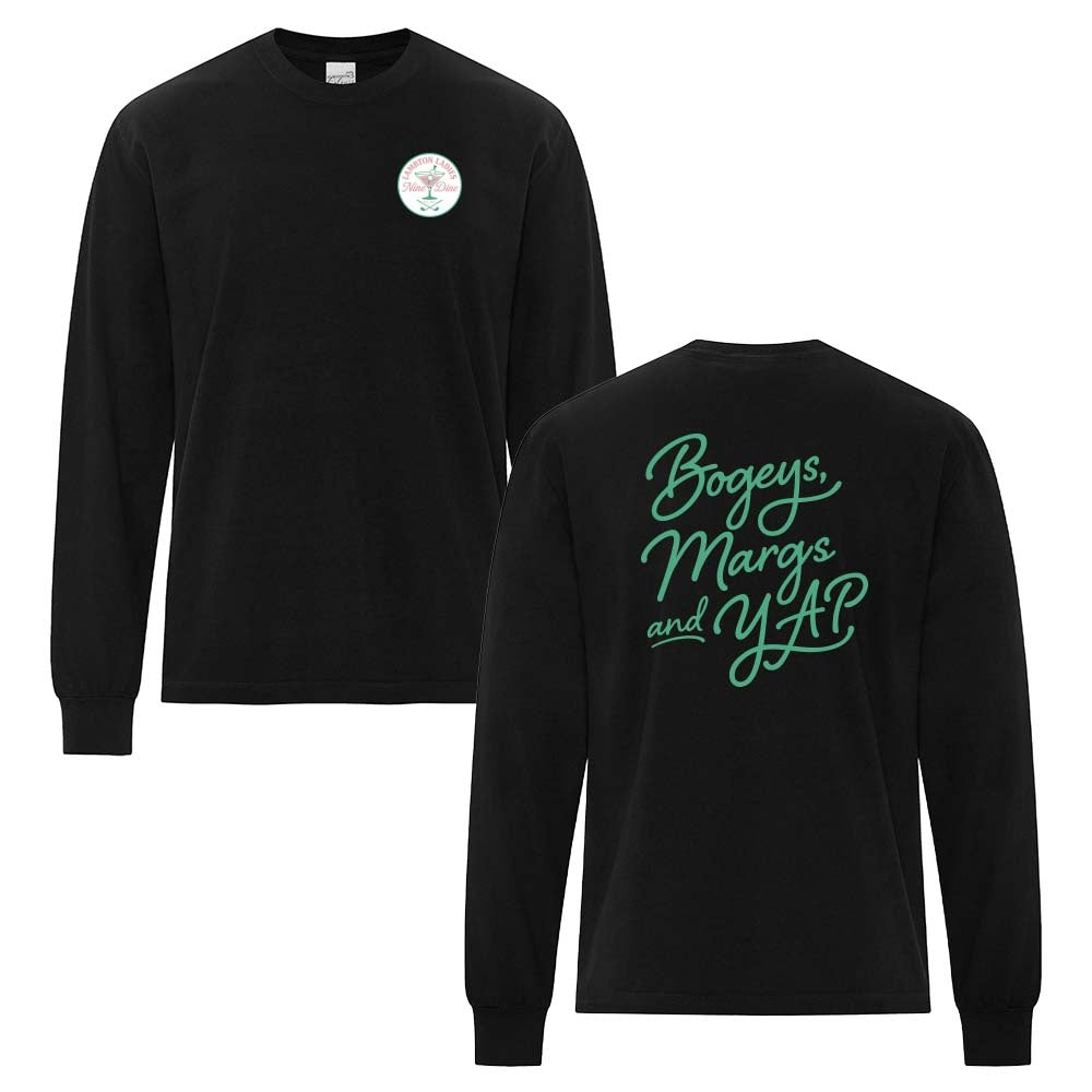 Lambton Ladies 9 & Dine Adult Garment-Dyed Heavyweight Long Sleeve