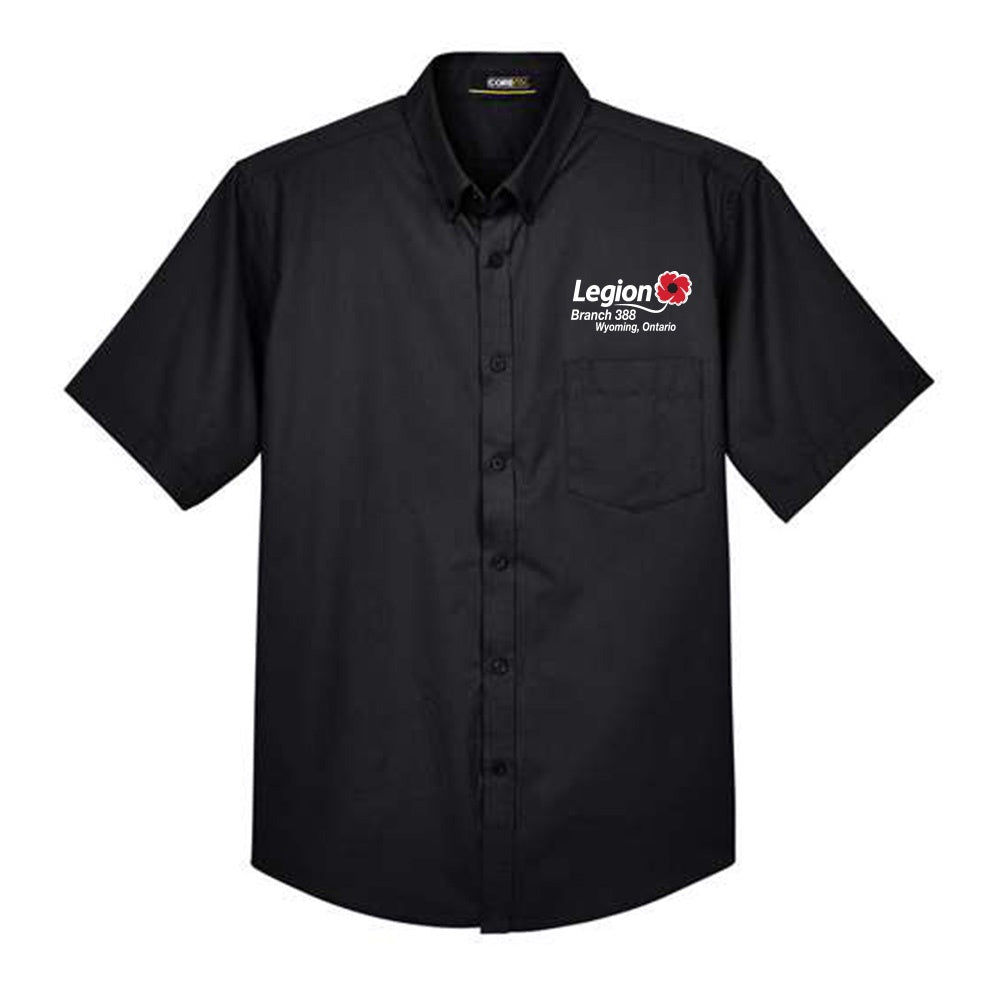 Wyoming Legion Branch 388 Adult Short-Sleeve Twill Shirt