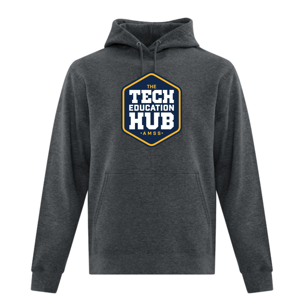 Technological Education Hub Adult Fleece Hooded Sweatshirt