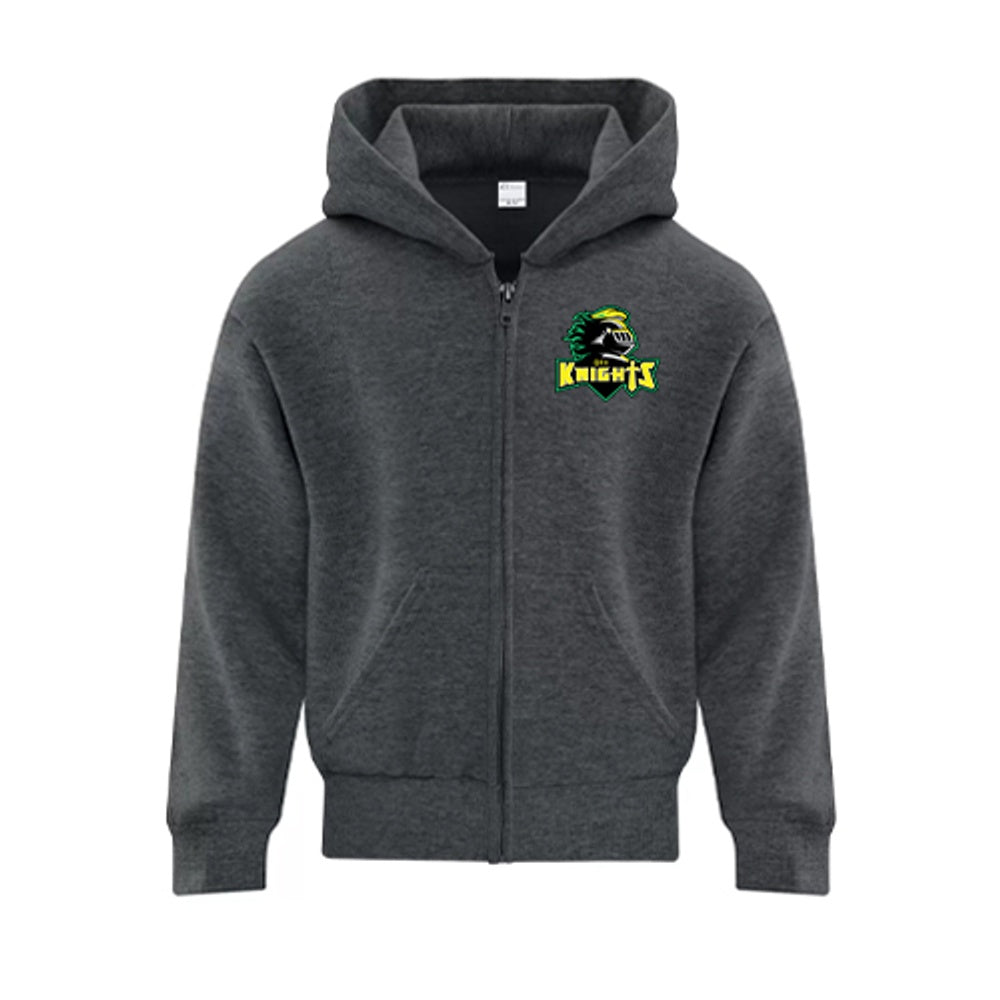 Queen Elizabeth II Sarnia Youth Everyday Fleece Full Zip Hooded Sweatshirt