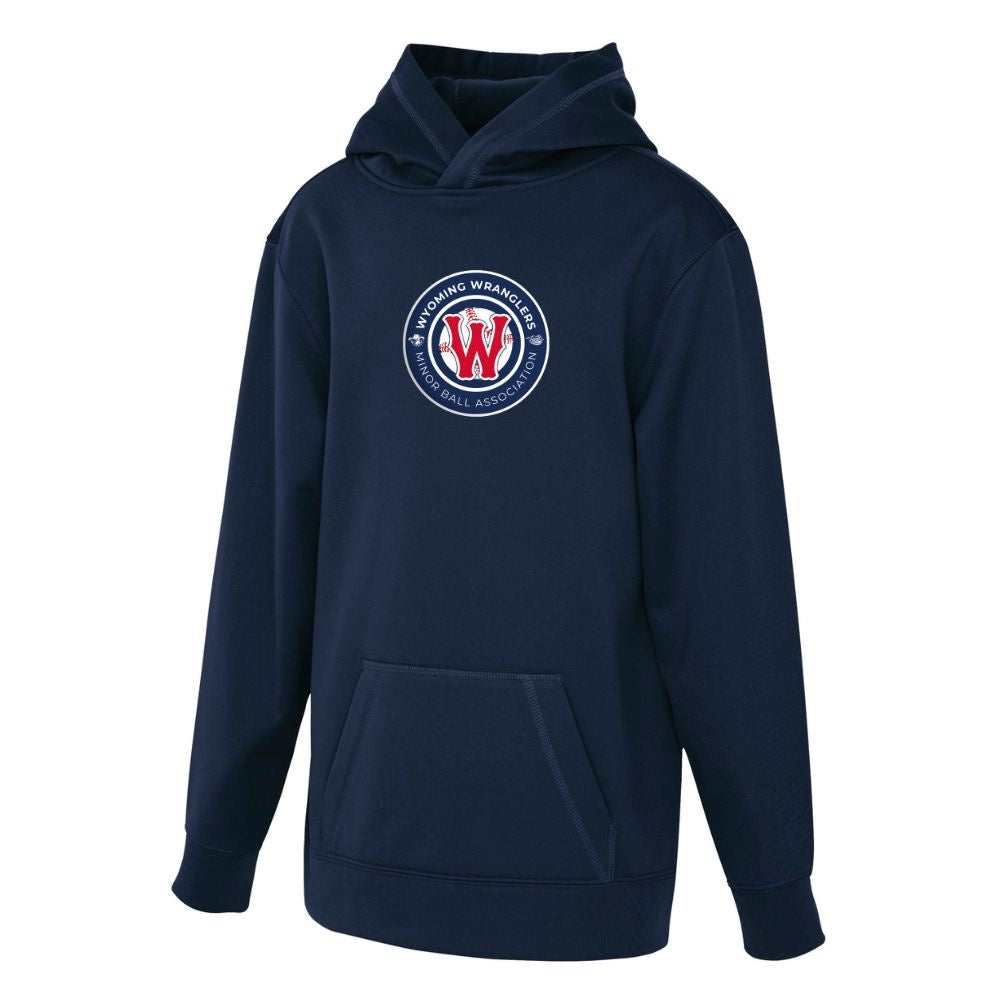 Wyoming Wranglers Youth Game Day Fleece Hooded Sweatshirt