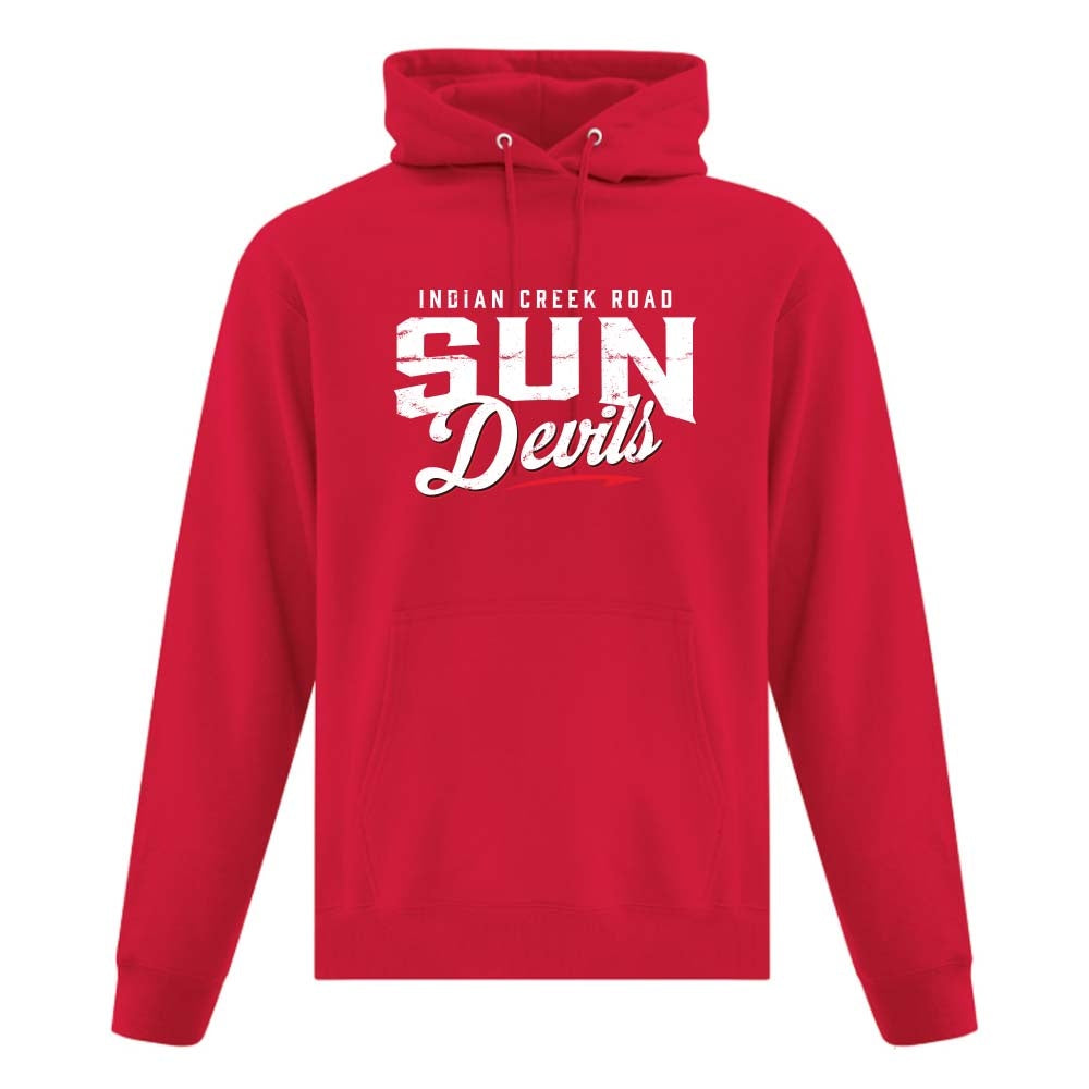 Indian Creek Road Adult Fleece Hooded Sweatshirt