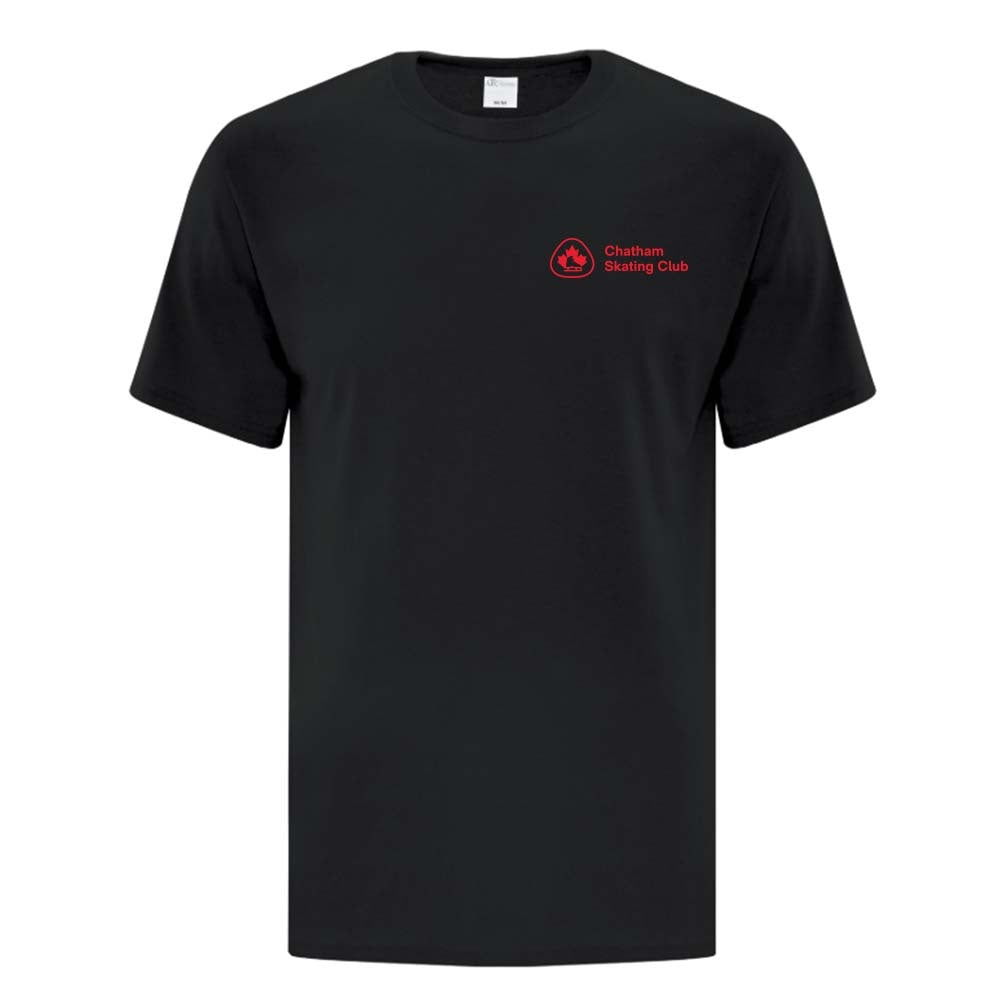 Chatham Skating Club Adult Cotton T-Shirt