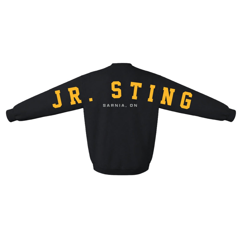 Sarnia Jr Sting Youth Heavy Blend Crewneck Sweatshirt