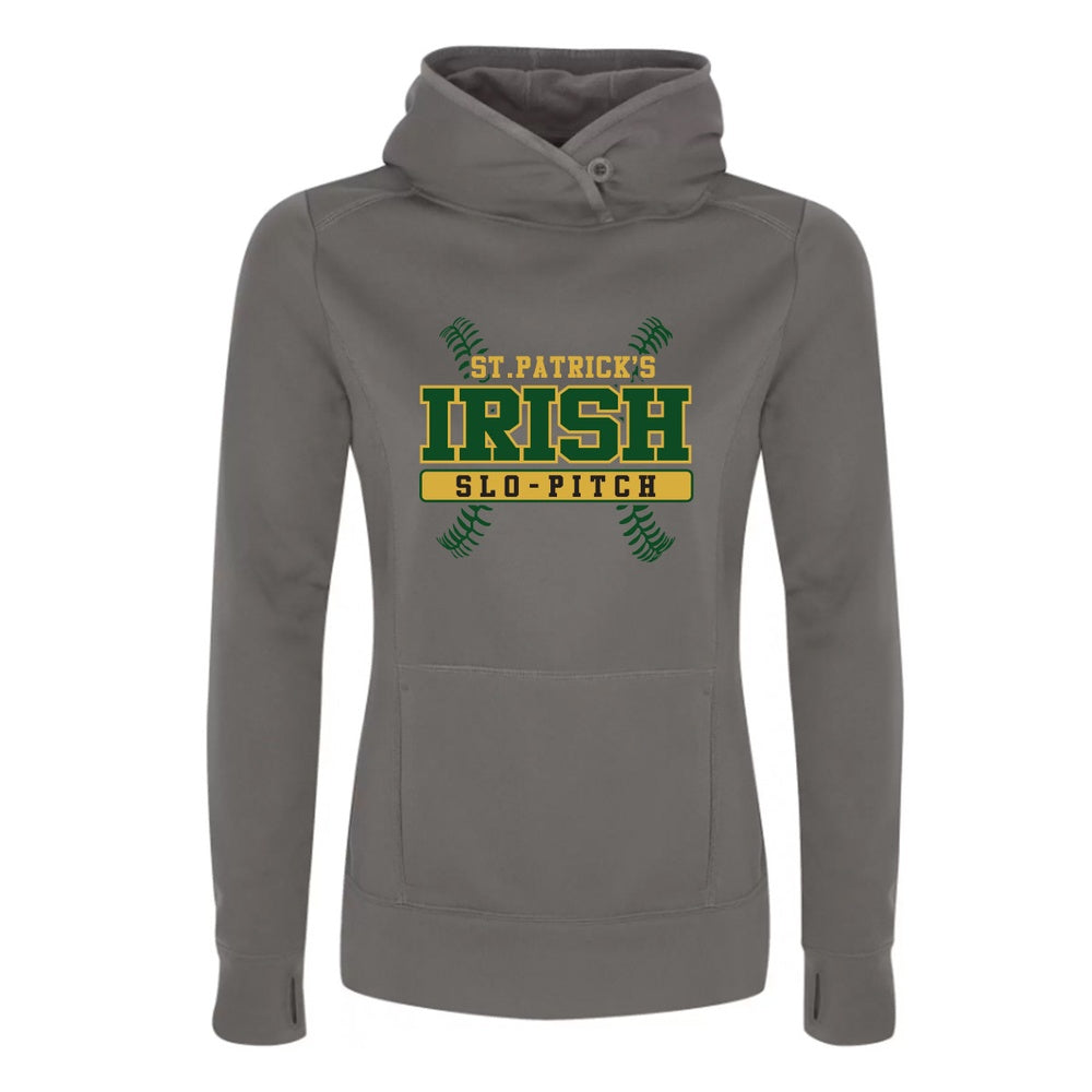 St Pats Slo-Pitch Ladies' Game Day Fleece Hooded Sweatshirt