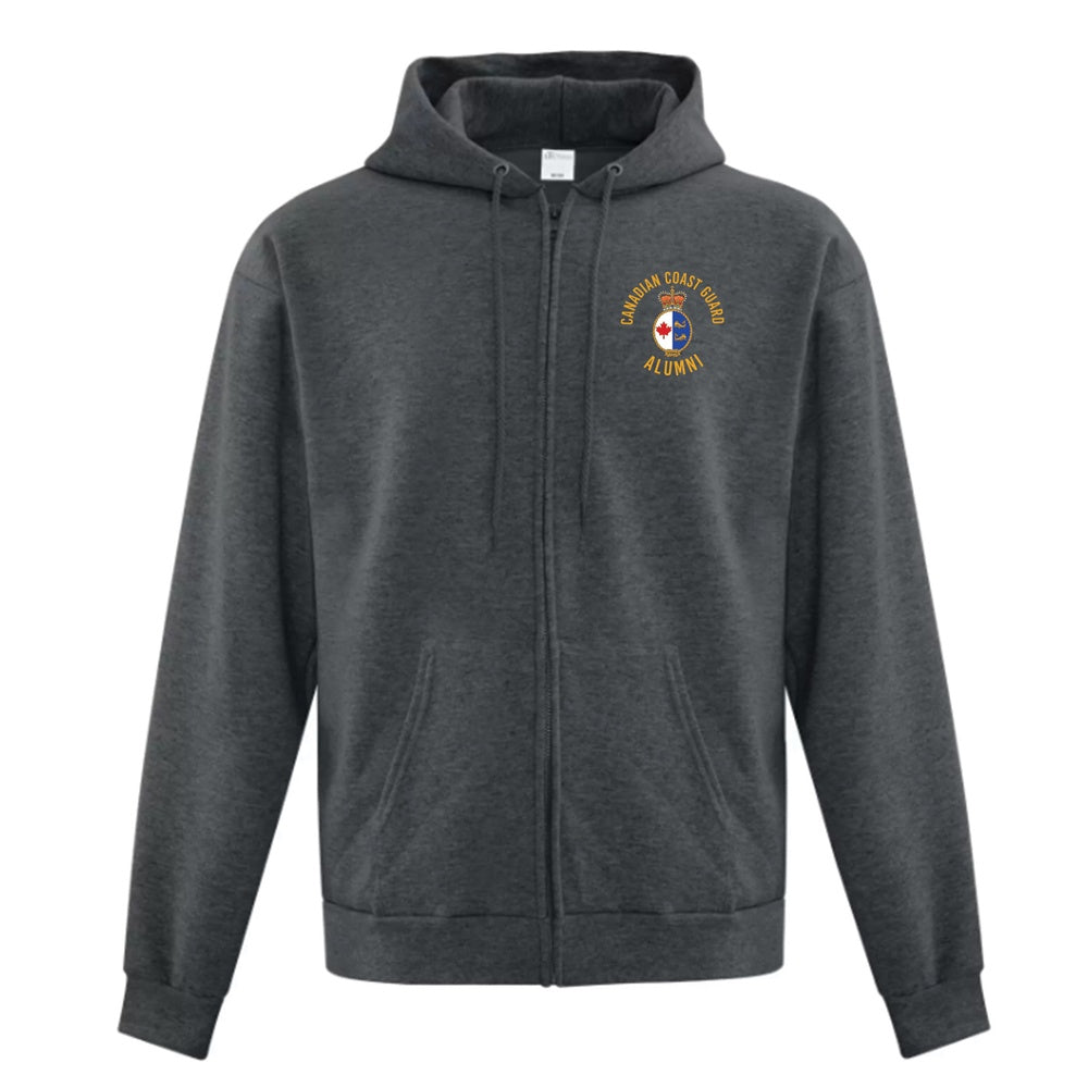 CCG Alumni Adult Everyday Fleece Full Zip Hooded Sweatshirt