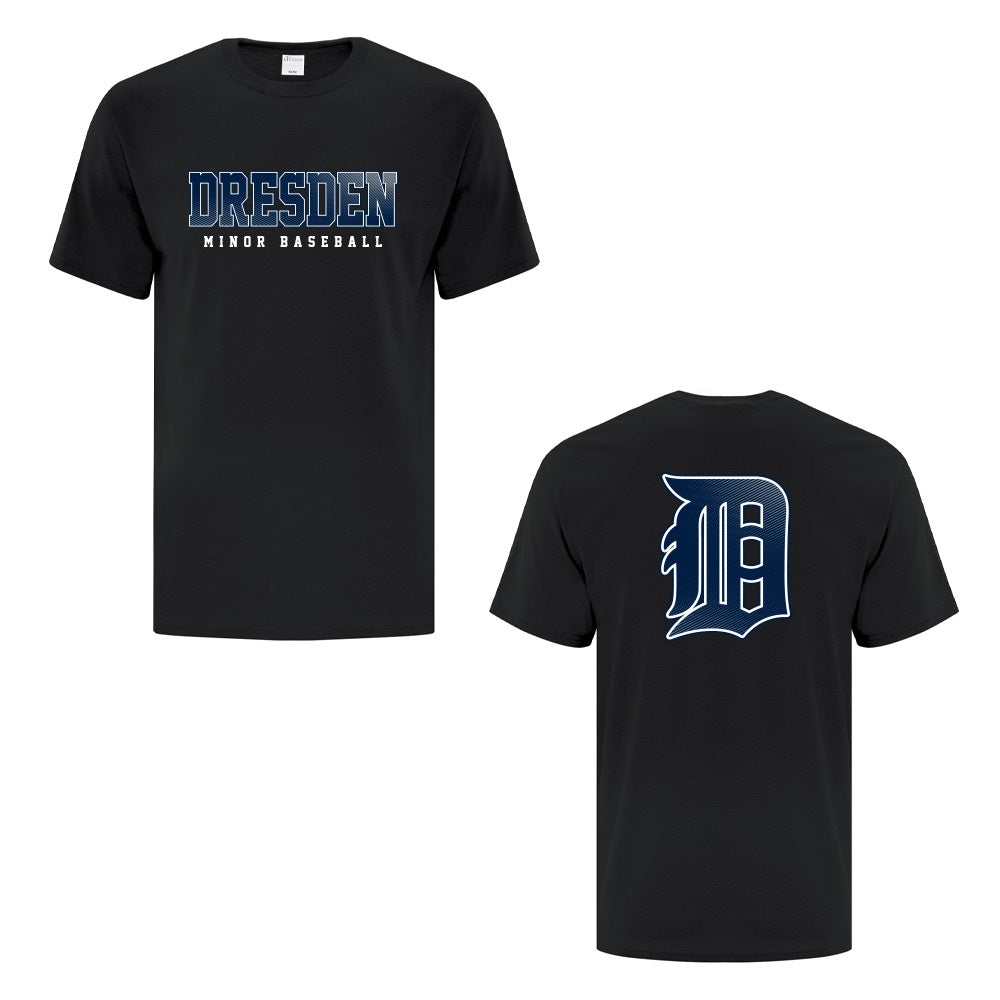 Dresden Minor Baseball Adult Cotton T-Shirt