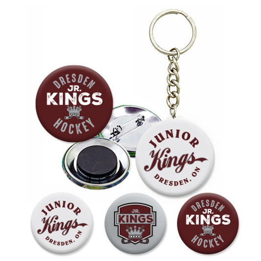 Dresden Minor Hockey Button, Magnet, Keychain