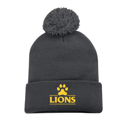 East Lambton Everyday Pom Pom Cuff Toque