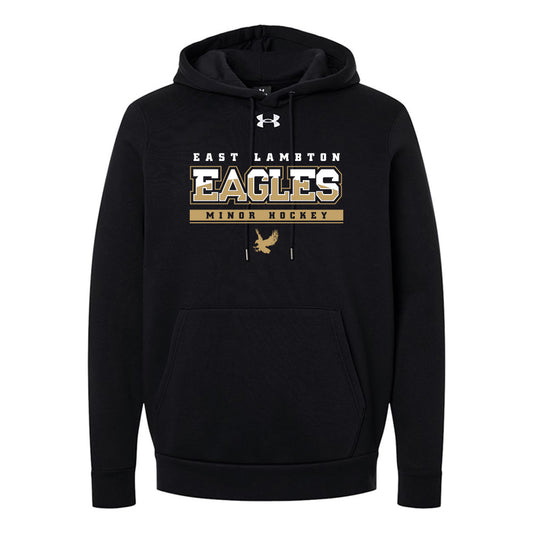 East Lambton Minor Hockey Adult Under Armour Team Icon Fleece Hooded Sweatshirt