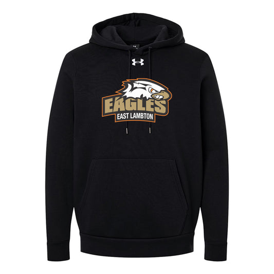East Lambton Minor Hockey Adult Under Armour Team Icon Fleece Hooded Sweatshirt