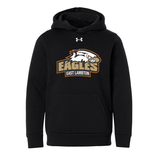 East Lambton Minor Hockey Youth Under Armour Team Icon Fleece Hooded Sweatshirt