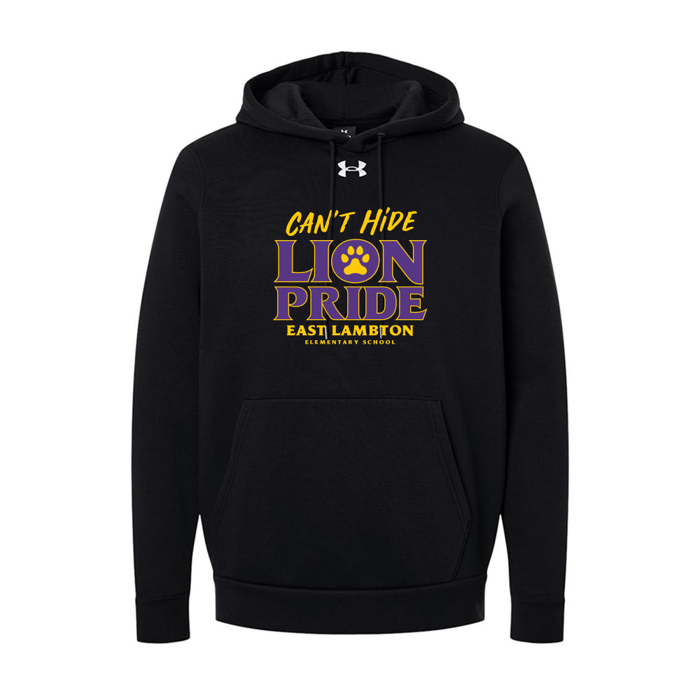 East Lambton Adult Under Armour Team Icon Fleece Hooded Sweatshirt