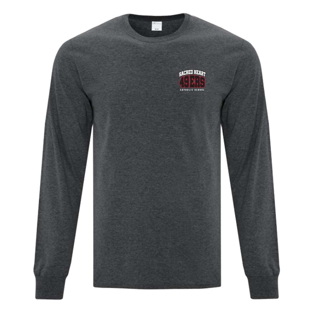 Sacred Heart Adult Cotton Long Sleeve