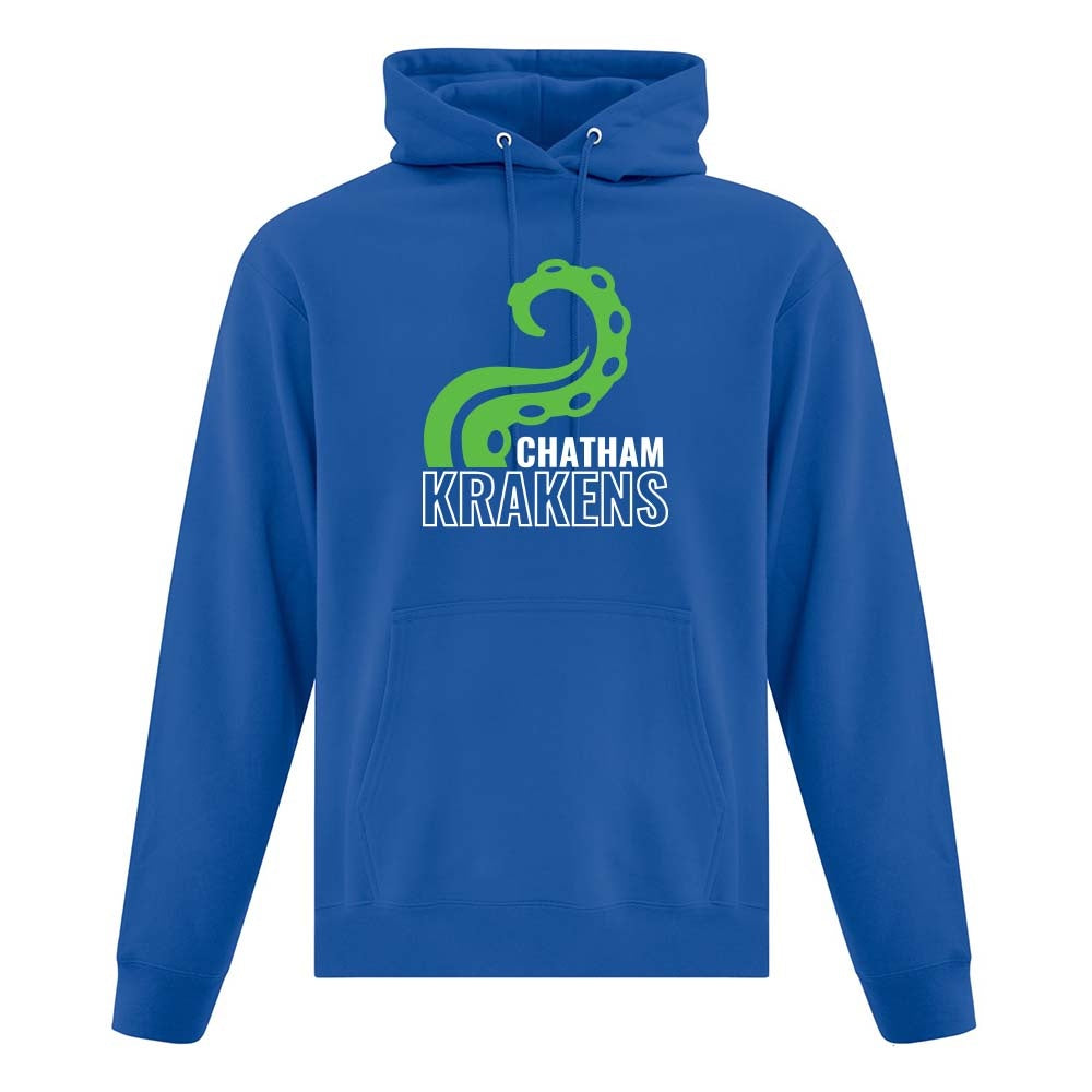 Chatham Krakens Adult Fleece Hooded Sweatshirt