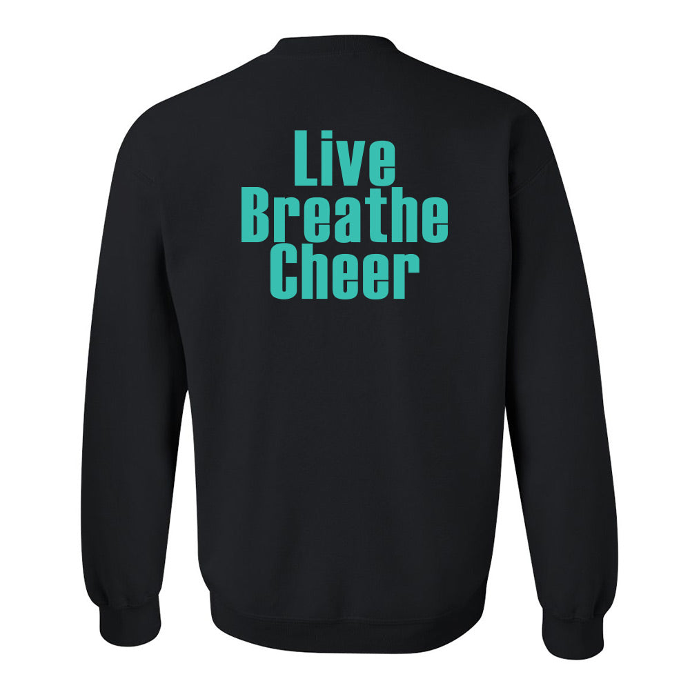 Eight Count Cheer Youth Heavy Blend™ Crewneck Sweatshirt