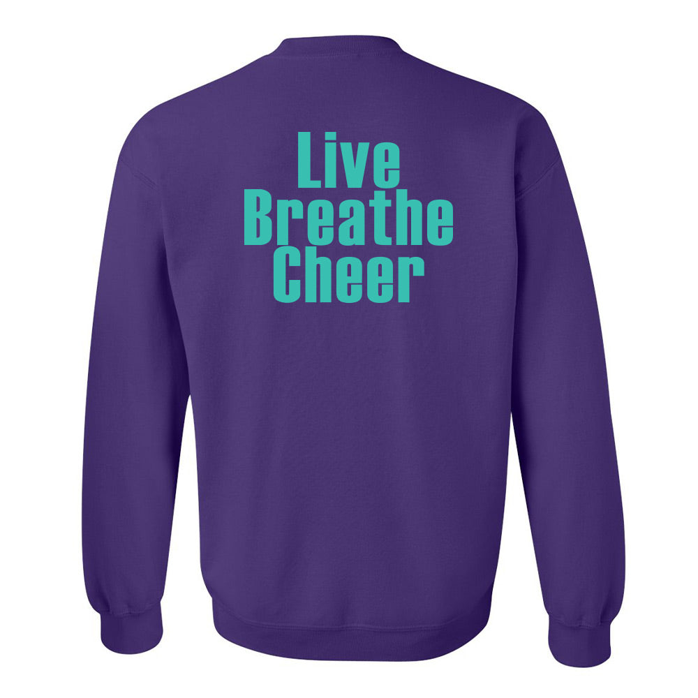 Eight Count Cheer Adult Heavy Blend™ Crewneck Sweatshirt