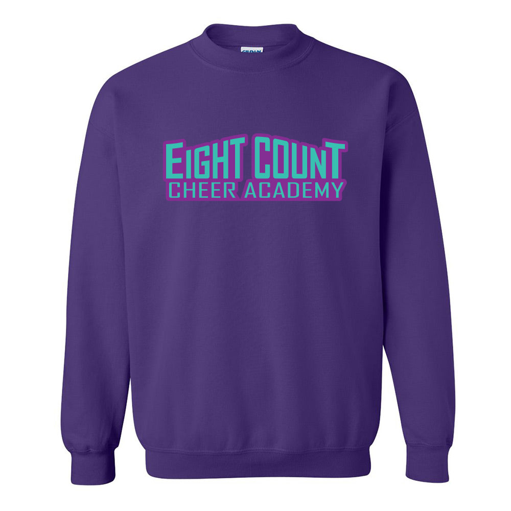 Eight Count Cheer Adult Heavy Blend™ Crewneck Sweatshirt