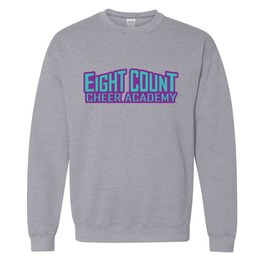 Eight Count Cheer Adult Heavy Blend™ Crewneck Sweatshirt