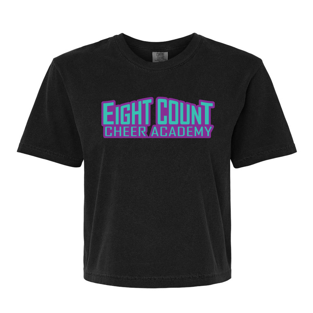 Eight Count Cheer Ladies' Heavyweight Boxy T-Shirt
