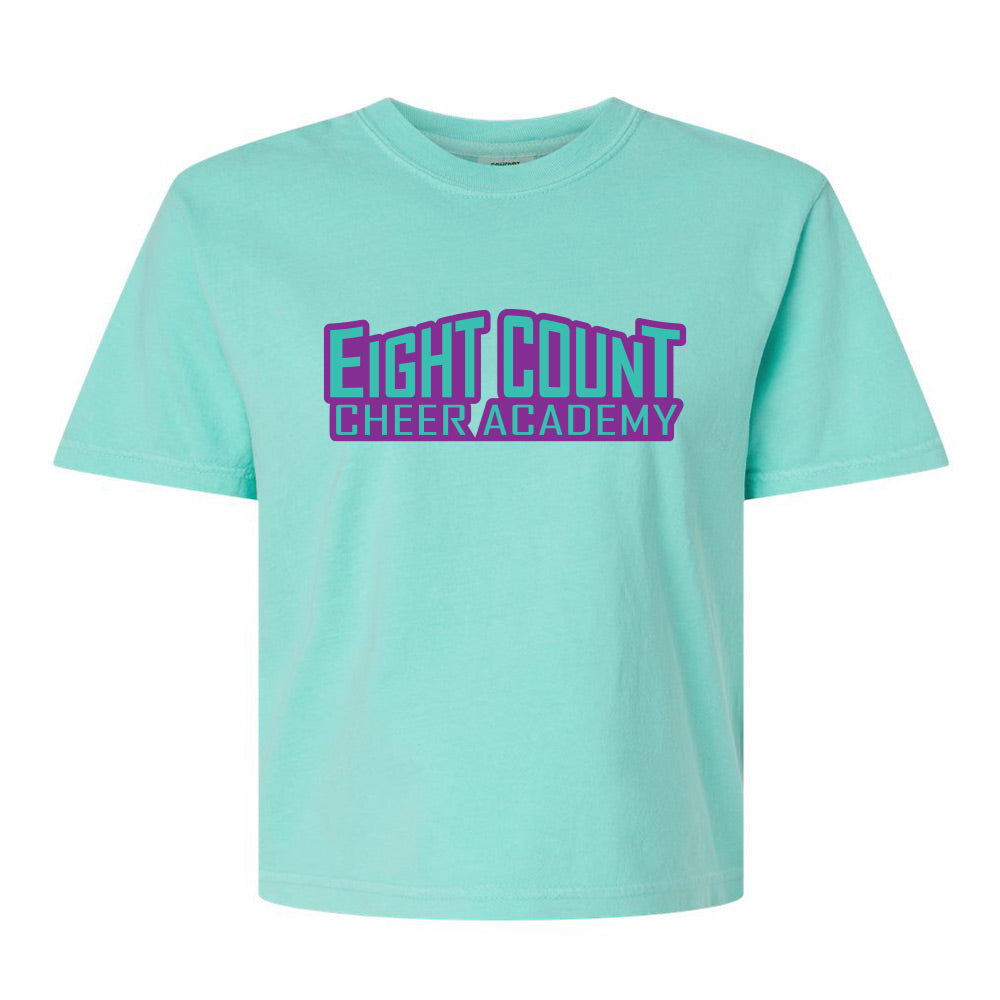 Eight Count Cheer Ladies' Heavyweight Boxy T-Shirt
