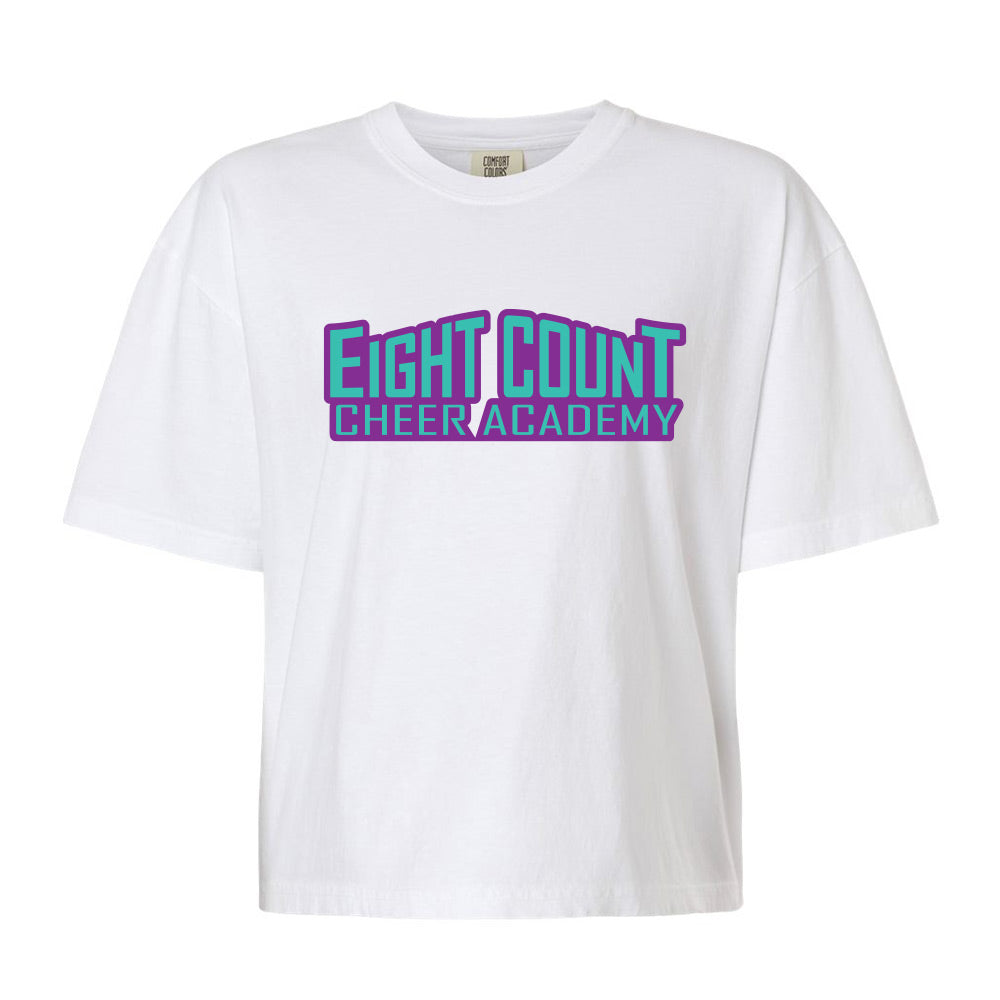 Eight Count Cheer Ladies' Heavyweight Boxy T-Shirt