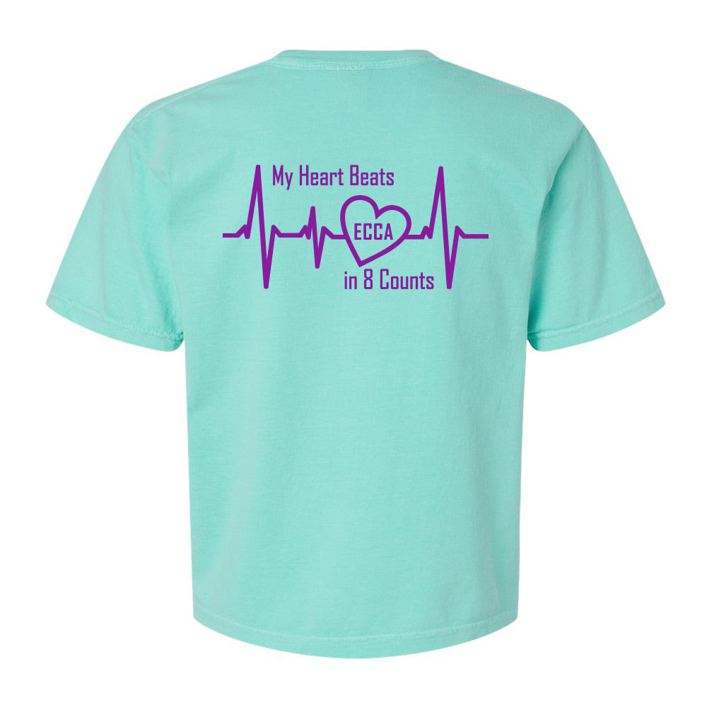 Eight Count Cheer Ladies' Heavyweight Boxy T-Shirt